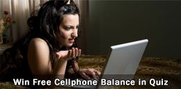 Win Free Cellphone Balance in Quiz